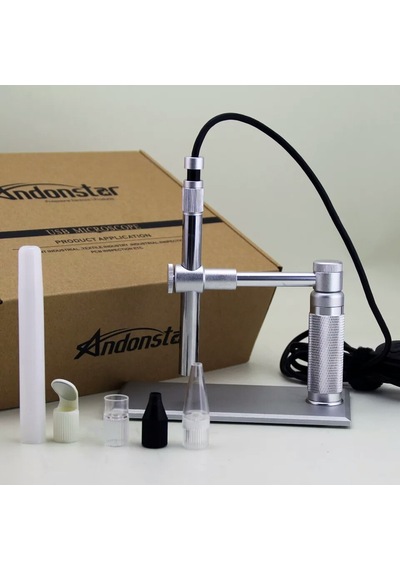 Andonstar 500x Hd 2mp Dijital Mikroskop Cilt Ve Saç Analiz Cihazı