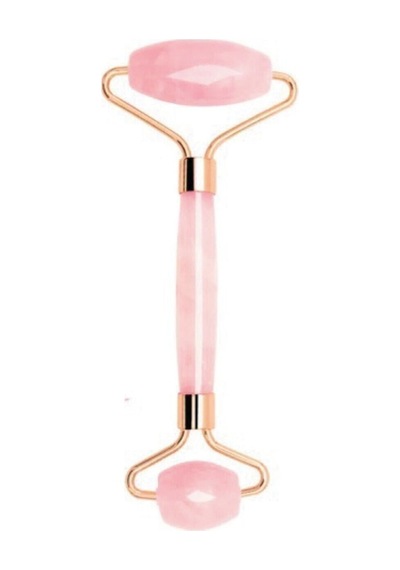 Pembe Kuvars Roller Yüz Masaj Taşı Gençleştirici Kırışık Giderici Karışık