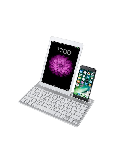 Cloody Bluetooth Apple Uyumlu iPad  Tablet Klavye Beyaz