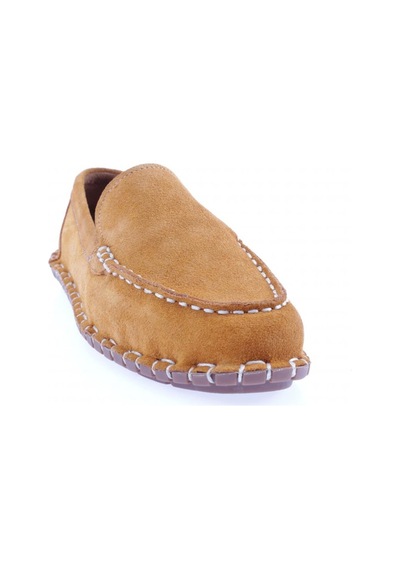 Dgn 603-23y Kadin Dikiş Detayli Loafer Ayakkabi 603-2109-R6022 Turuncu