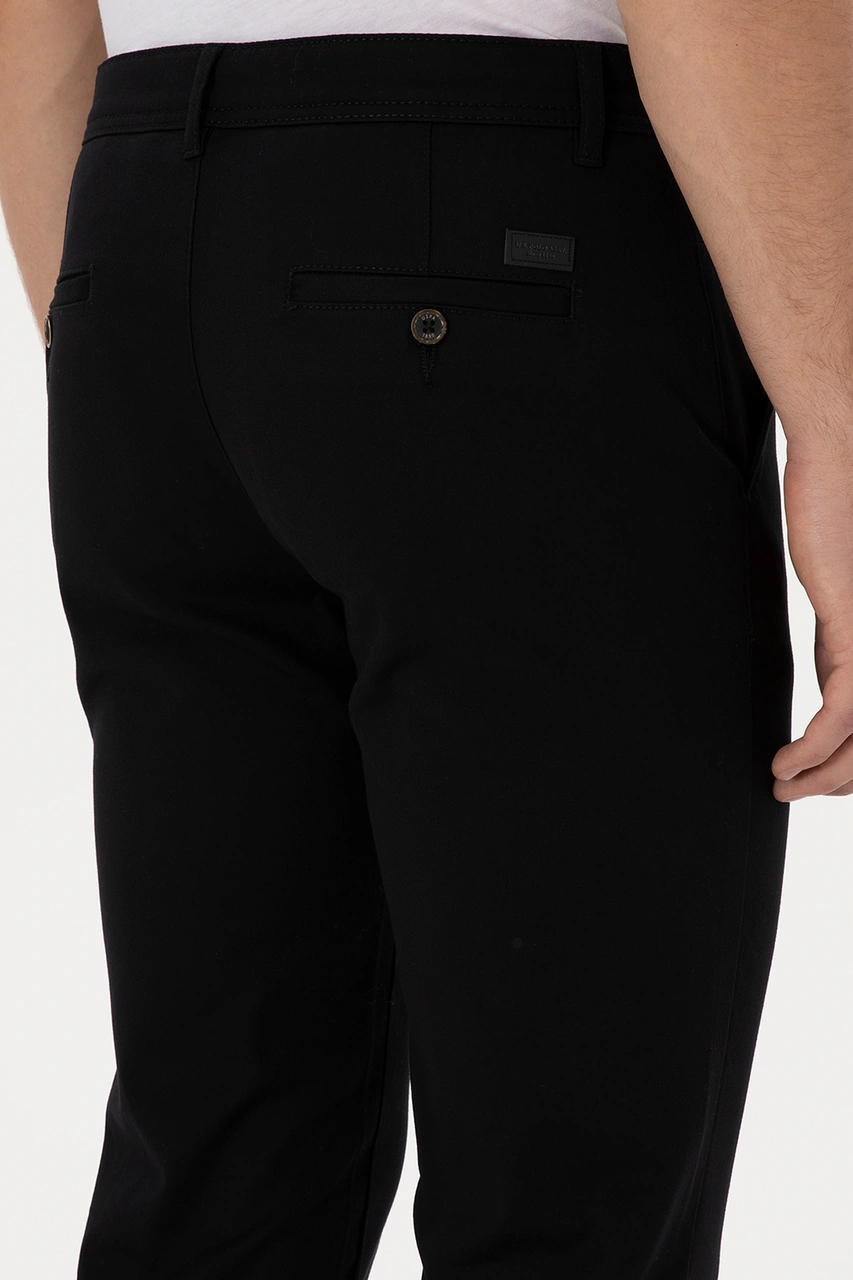U.S. Polo Assn. Erkek Siyah Slim Fit Kanvas / Chino Pantolon 50308762-VR046 U.S. Polo Assn. Erkek Siyah Slim Fit Kanvas / Chino Pantolon 50308762-VR046