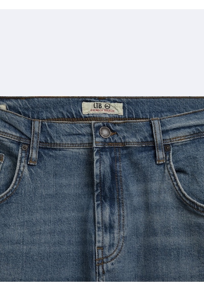 LTB Sawyer P Slım Fit Orta Bel Mid Indigo Jean Pantolon