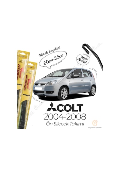 Mitsubishi Colt Silecek Takımı 2004-2008 İnwells  Hibrit
