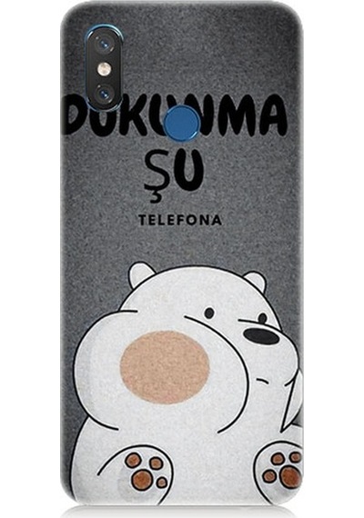 Xiaomi Mi 8 Uyumlu Telefonuma Dokunma Desenli Silikon Kılıf
