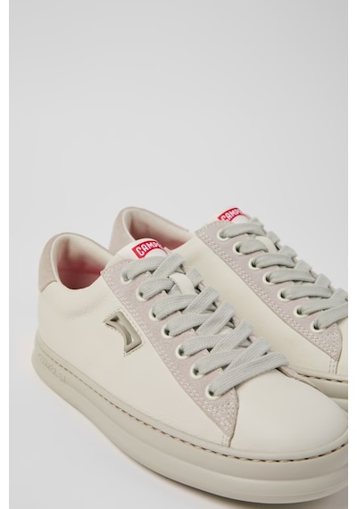 Camper Runner Four Deri Kadın Spor Ayakkabı K201855-001 Beyaz