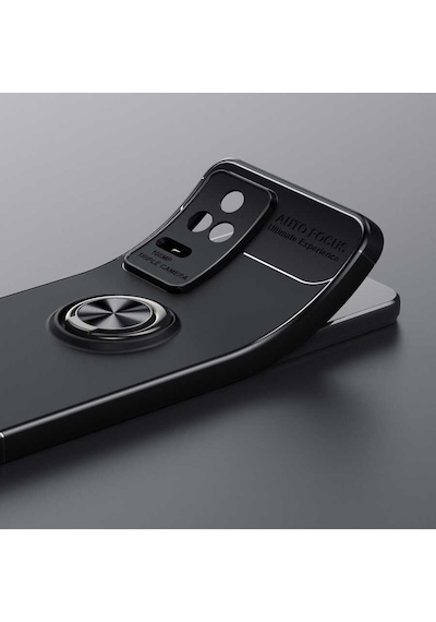 Xiaomi Poco F4 Kilif Zore Ravel Yüzüklü Silikon Kilif 563109533