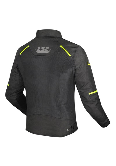 Ls2 Breeze Tam Yazlık Siyah - Neon Sarı Motosiklet Montu