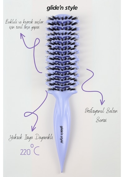 Defacto Glide'n Style Kıvırcık Saç Bukle Fırçası H4966AXNS