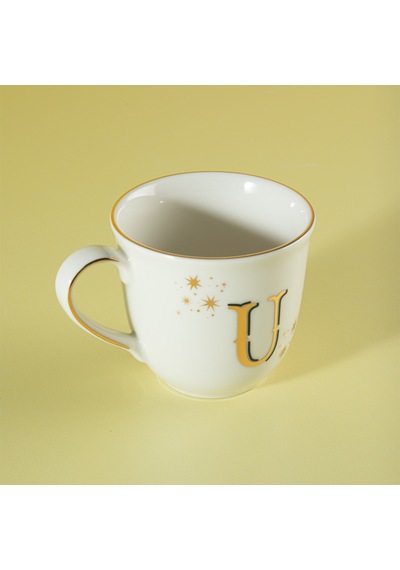 Aryıldız Chique Harfli Kupa U 300 Ml Çok Renkli