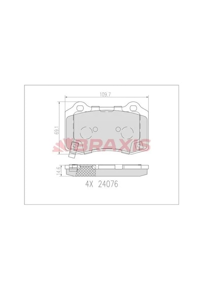 Fren Balatası Arka 300 C 04 12 Grand Cherokee 04 Chevrolet Camaro 6.2 09