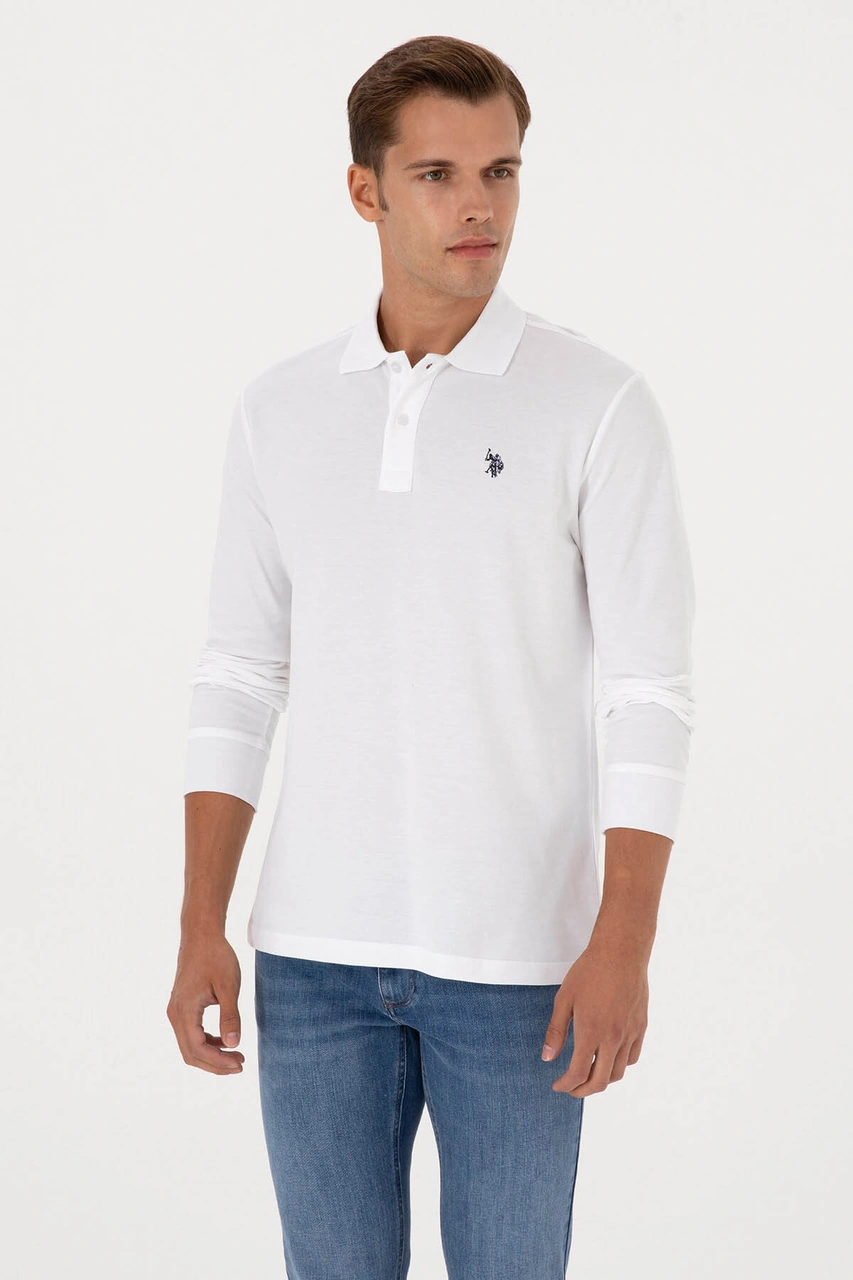 U.s. Polo Assn. Gtp01sk025 Erkek Sweatshirt 2225784 Beyaz