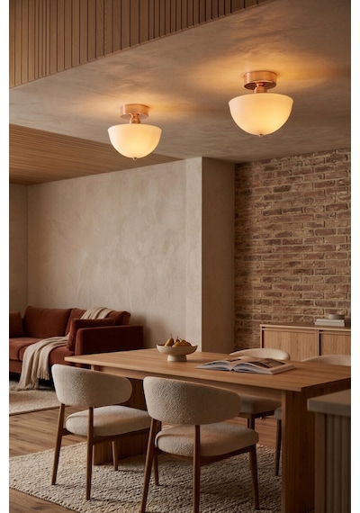 Roma Plafonyer Avize - Modern Retro Tavan Aydınlatması - Salon, Yatak Odası, Mutfak, Koridor, Antre Ve Hol Tavan Aydınlatması Opal - Bakır Opal - Bakır Roma Plafonyer Avize - Modern Retro Tavan Aydınlatması - Salon, Yatak Odası, Mutfak, Koridor, Antre Ve Hol Tavan Aydınlatması Opal - Bakır Opal - Bakır