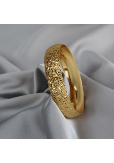 Altın Kaplama Cam Kırıg I Bilezik Gold