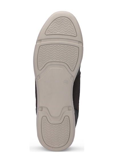 Slazenger ACA I Büyük Beden Erkek Cırt Cırtlı Koyu Gri Günlük Spor Ayakkabısı