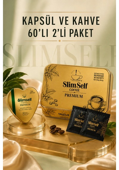 Slimself Kapsul Ve Kahve 60'lı 2 Li Paket