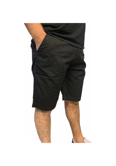 Superfly Chino Erkek Siyah Şort 21705-02