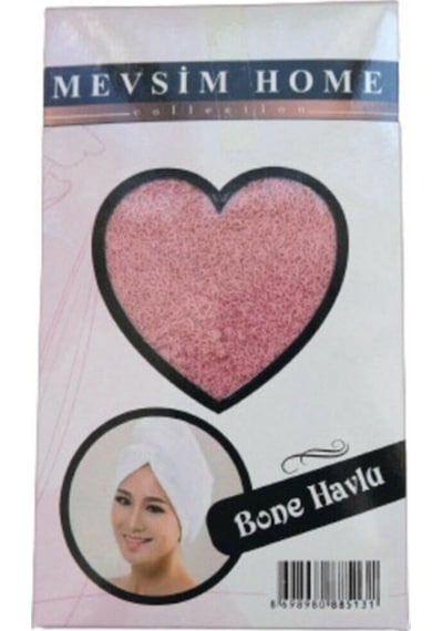Mevsim Düğmeli Havlu Saç Kurulama Bone Havlu