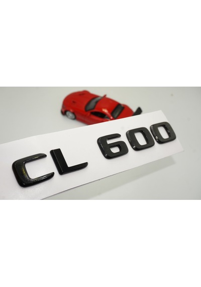 CL 600 Bagaj Parlak Siyah ABS 3M 3D Yazı Logo