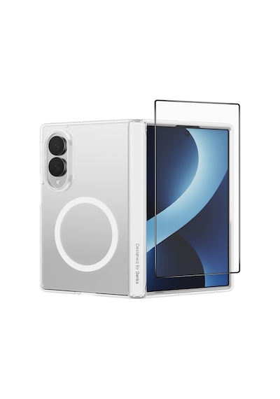 Galaxy Z Fold 8 Benks Crystal Grand Combo Üçlü Aksesuar Seti Ön Arka Şeffaf Kapak + Ekran Koruyucu