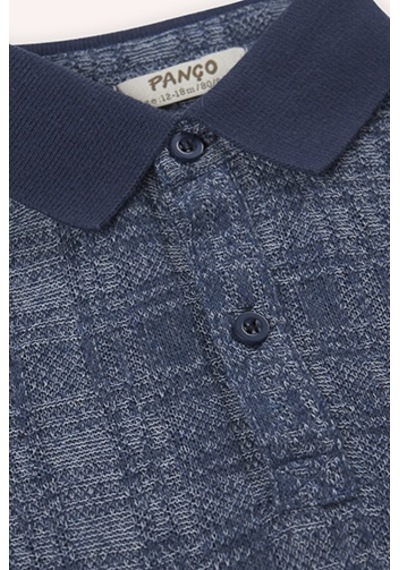 Panço Erkek Çocuk Yakalı T-shirt 2421bb05015-4692 001