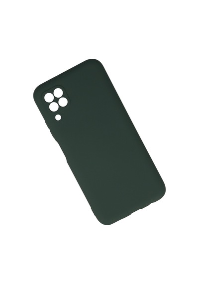 Huawei P40 Lite Uyumlu İçi Kadife Lansman Tasarım Silikon Telefon Kılıfı Haki