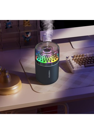 Jopus Hava Nemlendirici Ve Aroma Difüzör Sessiz Çalışma Kristal Led Işıklı Buhar Makinesi