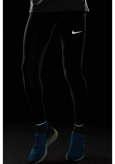 Nike Dri Fit Mobility Running Men' Tight Leggings Erkek Reflektörlü Koşu Tayt Siyah