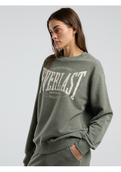 Everlast Authentic Boxing Wmn Haki Kadın Sweatshirt Haki