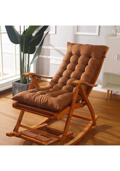 50x120 Cm Pofuduk Sandalye Minderi Sadece Minder Kahverengi