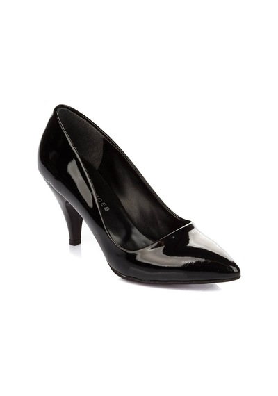 Fox Shoes Siyah Kadın Topuklu Ayakkabı A922151108