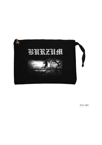 Zepplin Giyim Burzum Siyah Clutch Astarlı Cüzdan / El Çantası