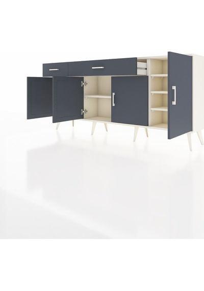 Arges Konsol 5 Raflı 2 Çekmeceli 4 Kapaklı 176x30x83 Aytaşı-antrasit/antrasit Antrasit/antrasit Arges Konsol 5 Raflı 2 Çekmeceli 4 Kapaklı 176x30x83 Aytaşı-antrasit/antrasit Antrasit/antrasit