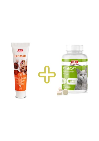 Set Vitalicat Multivitamin Cati Malt Paste