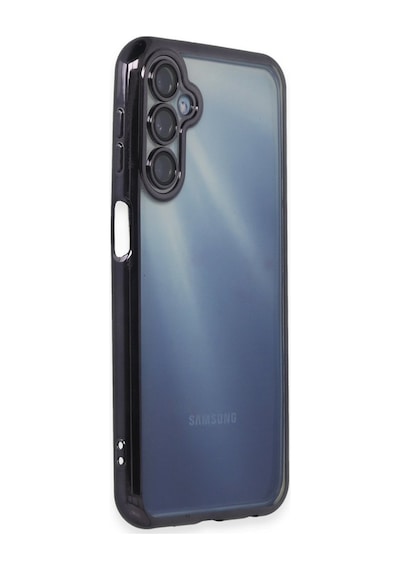 Samsung Galaxy Uyumlu A35 5g Kılıf Razer Lensli Silikon - Mor Bz8683140691431