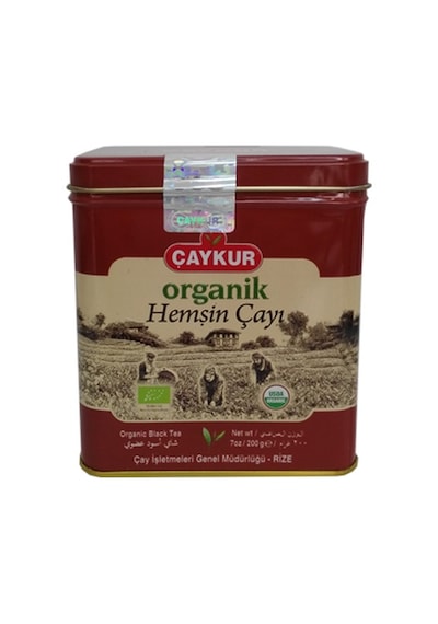 Çaykur Organik Hemşin Siyah Dökme Çay Teneke 200 G