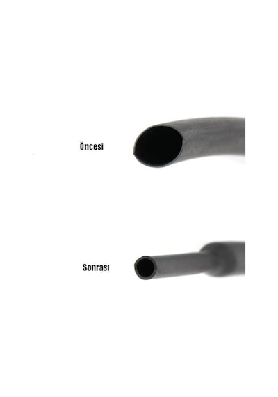 Isı İle Daralan Makaron 1Mm (1 Metre)