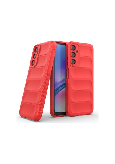 Galaxy A16 Kılıf Esnek Tpu Oyuklu Arka Yüzey Tasarımlı Zore Etnik Silikon Kapak Koyu Yeşil