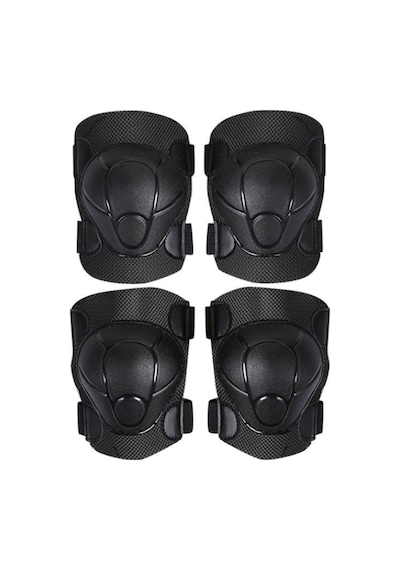 Busso BS 601 Çocuk Koruyucu Set 2'li Siyah S