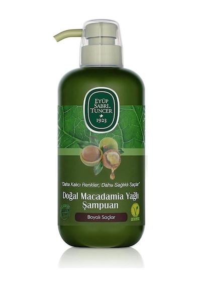 Eyüp Sabri Tuncer Doğal Macadamia Yağlı Şampuan 600 Ml Boyalı Saçlar Tüm Saçlar