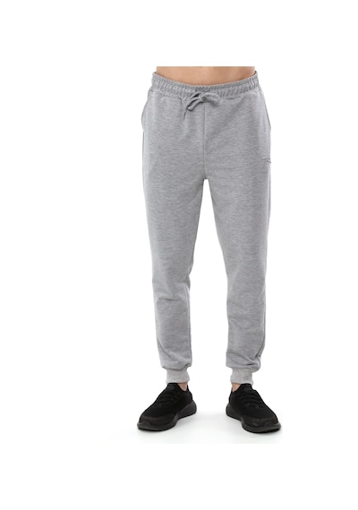 Raru Erkek Ribanalı Sweat Pantolon Sentus Gri Melanj