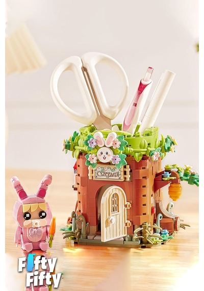 Loz Creative Serisi Sevimli Kalemlik Pembe Figürlü -lz1242 617 Parça Oyuncak Yapım Seti Loz Creative Serisi Sevimli Kalemlik Pembe Figürlü -lz1242 617 Parça Oyuncak Yapım Seti