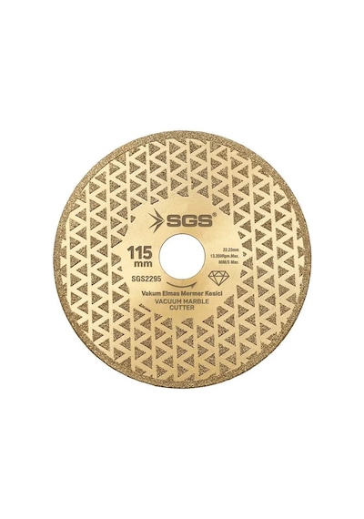 Sgs2295 Vakum Elmas Mermer Granit Seramik Kesici 115mm