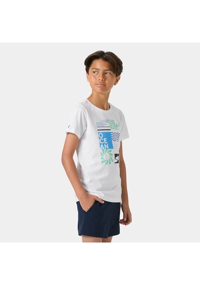 Helly Hansen Jr The Ocean Race T-shırt Beyaz