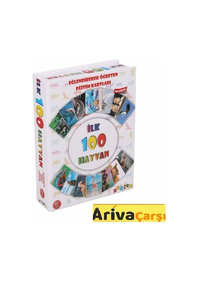 İlk 100 Hayvan Bebeğimin Eğitici Konuşmaya Yardımcı Zeka Kartları