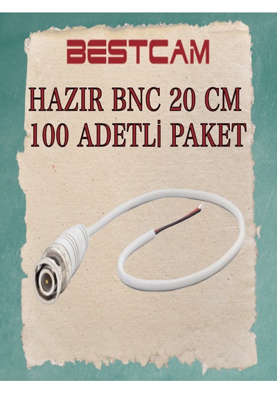 Hazır Bnc 20 Cm 100 Adetli Paket