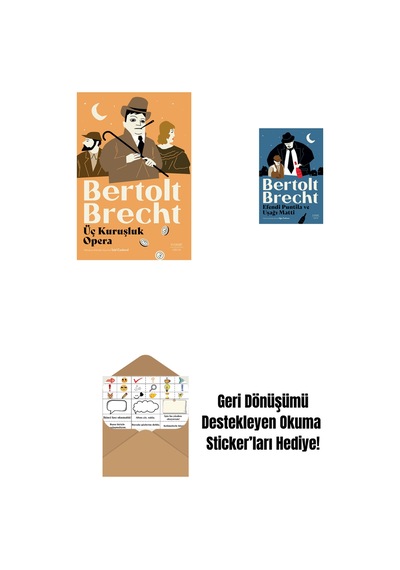 Üç Kuruşluk Opera + Efendi Puntila Ve Uşağı Matti + Okuma Sticker'ları