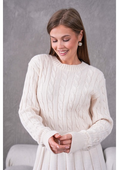 Flex Fashıon Saç Örgülü Trend Popüler Triko Mini Elbise Ekru - 662242424 Ekru - 662242424 Ekru Flex Fashıon Saç Örgülü Trend Popüler Triko Mini Elbise Ekru - 662242424 Ekru - 662242424 Ekru