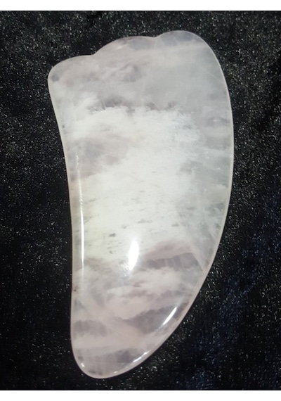 Gua Sha Masaj  Aleti Pembe Kuvars Taşı