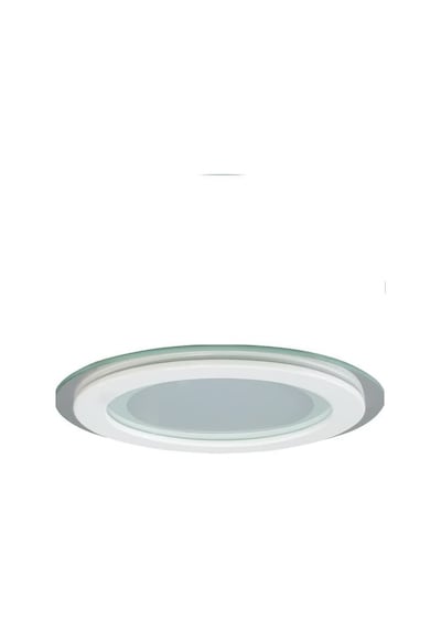 Forlife 5 W Camlı Led Panel Yuvarlak Beyaz Gövde Gunışığı Işık Fl-2120 3 Adet Gün Işığı