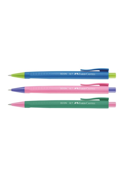 Faber-castell Versatil Kalem Econ Soft T Combo 0.7 Mm 10 Lu Çok Renkli